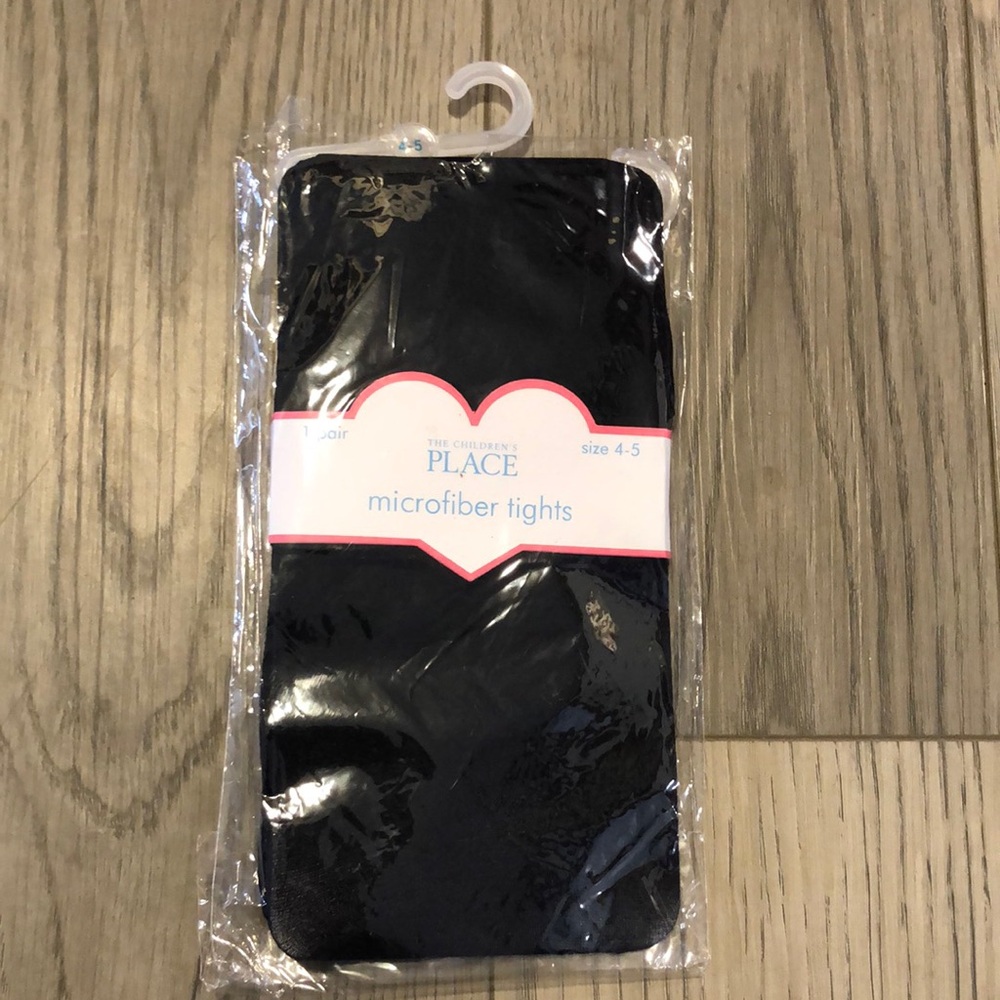 Girl size 4/5 microfiber tights brand new